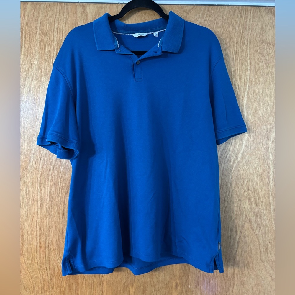 Calvin Klein Royal Blue Polo Shirt